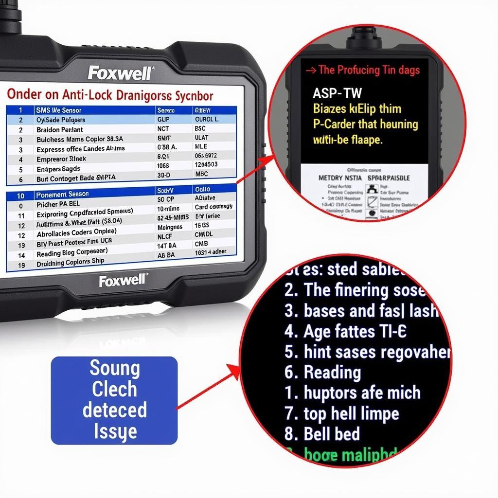 Foxwell NT510 Diagnosing ABS