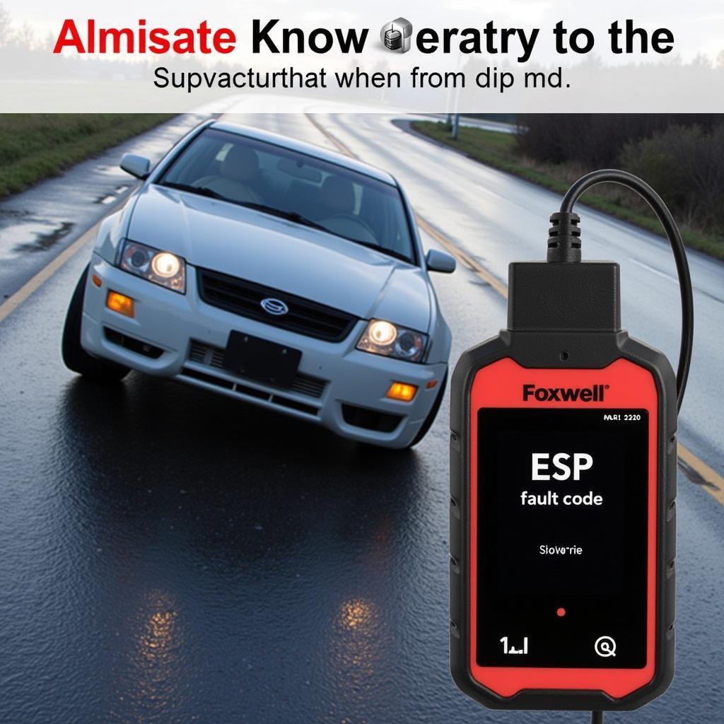 Read more about the article Foxwell NT520 ESP Fault Diagnosis and Fix