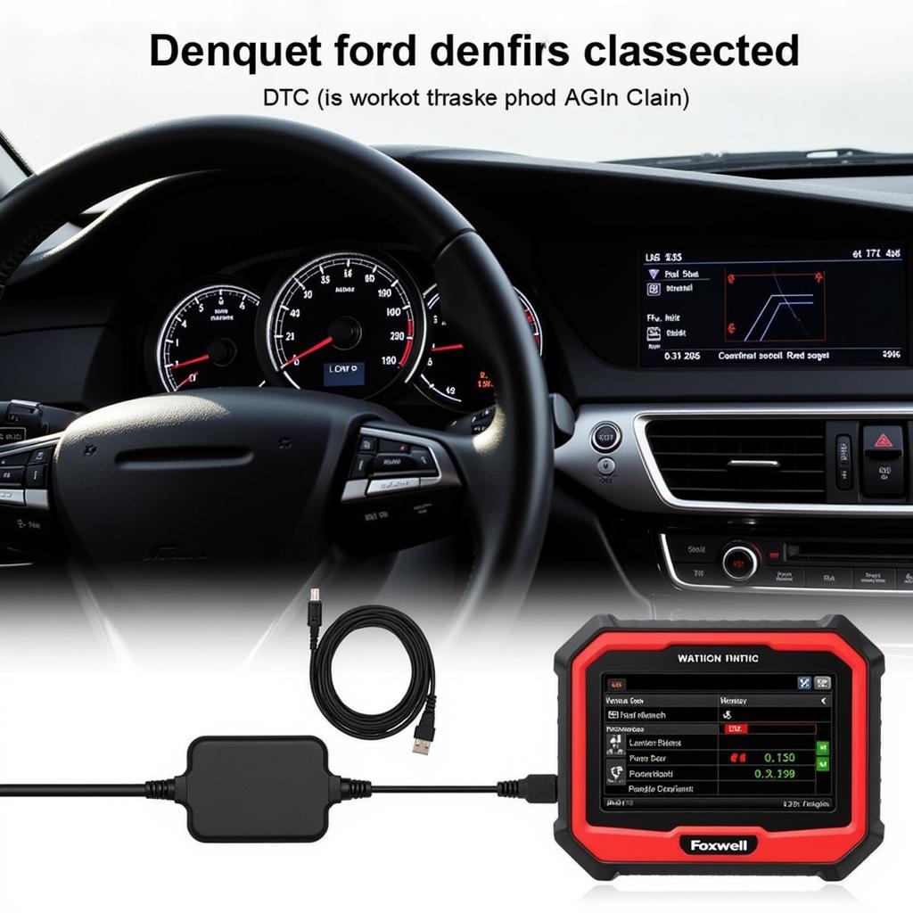 Read more about the article Can the Foxwell NT614 Diagnose Instrument Clusters? A Comprehensive Guide