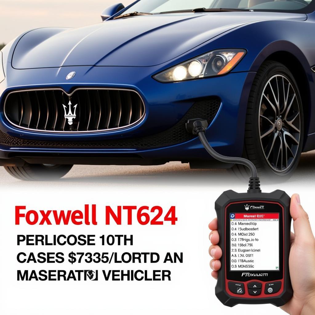 Read more about the article Unlocking Maserati Performance with the Foxwell NT624 Elite: A Comprehensive Guide