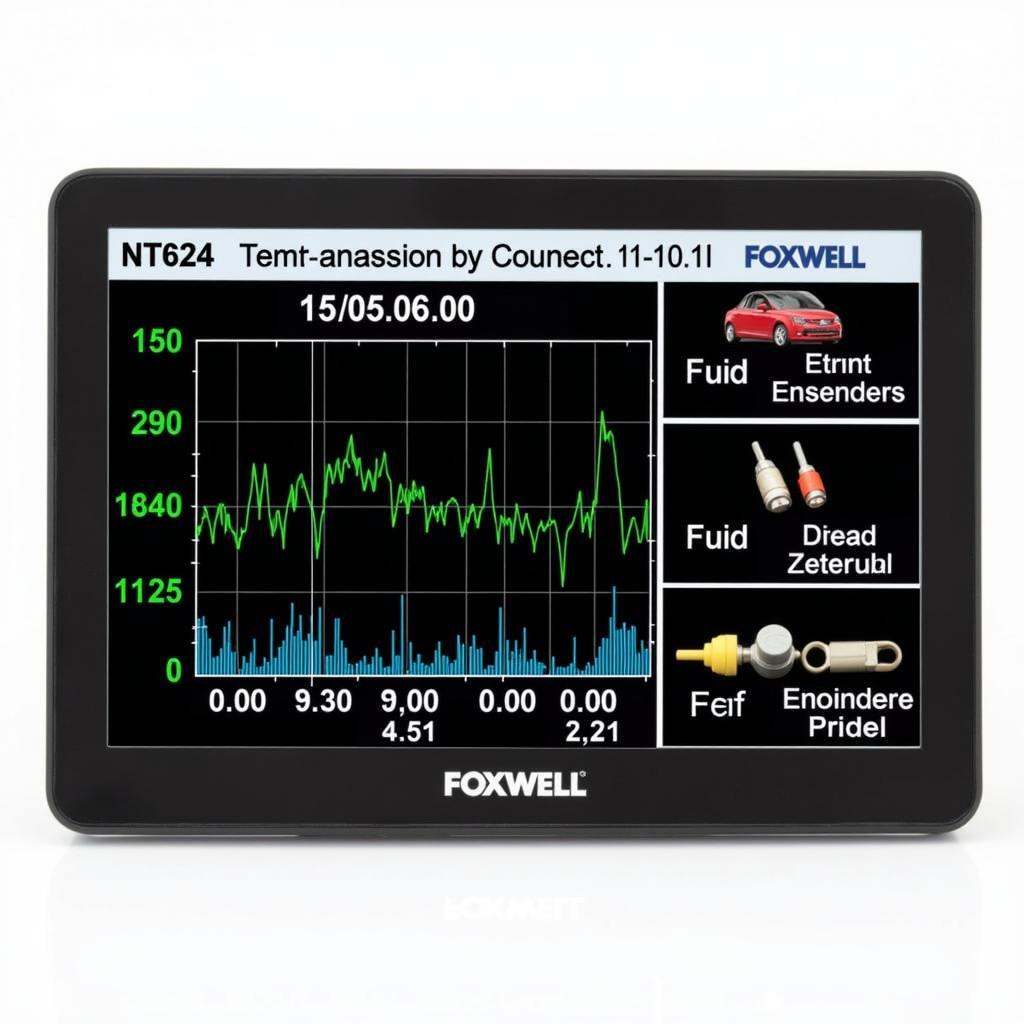 Foxwell NT624 Live Data Display