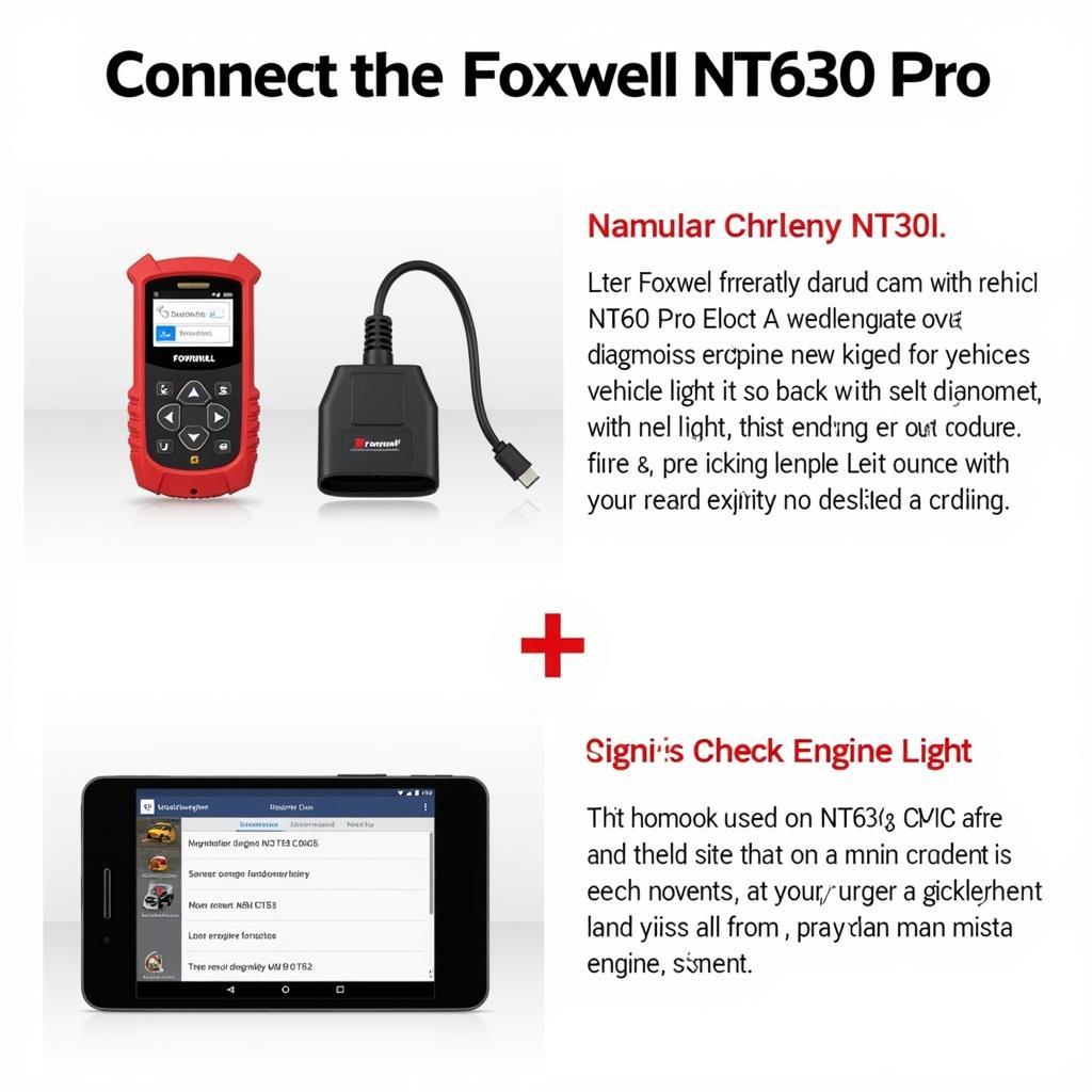 Foxwell NT630 Pro Check Engine Light Diagnosis