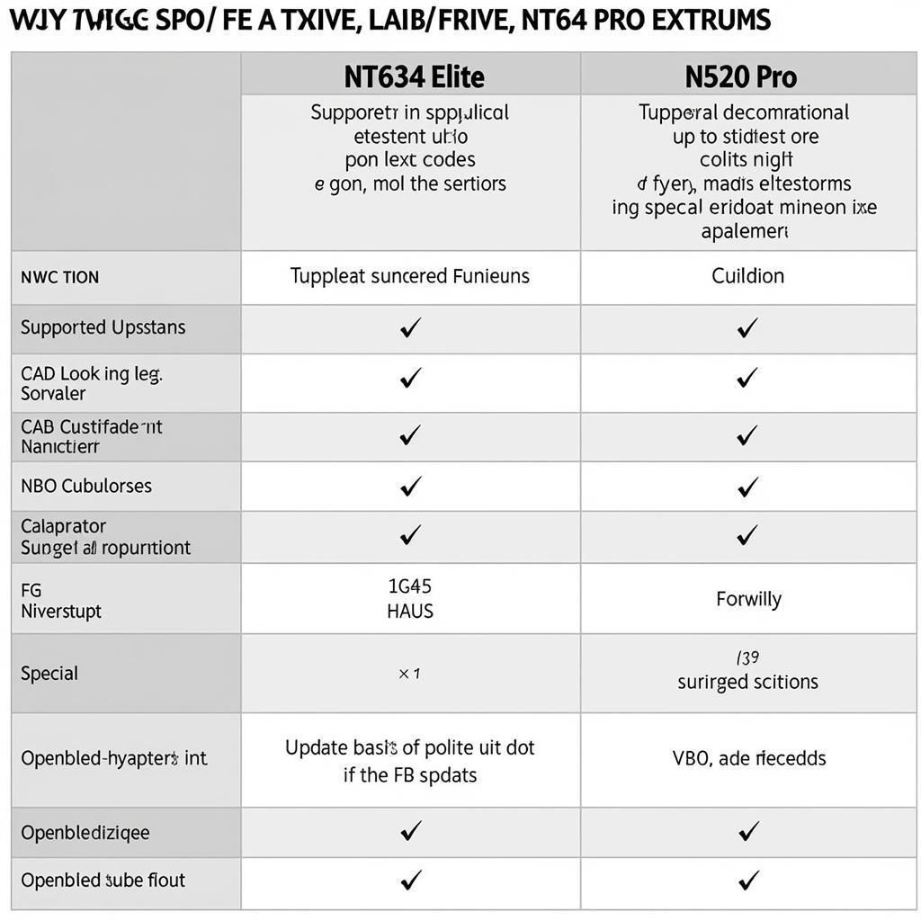 Comparing Foxwell NT634 Elite and N520 Pro