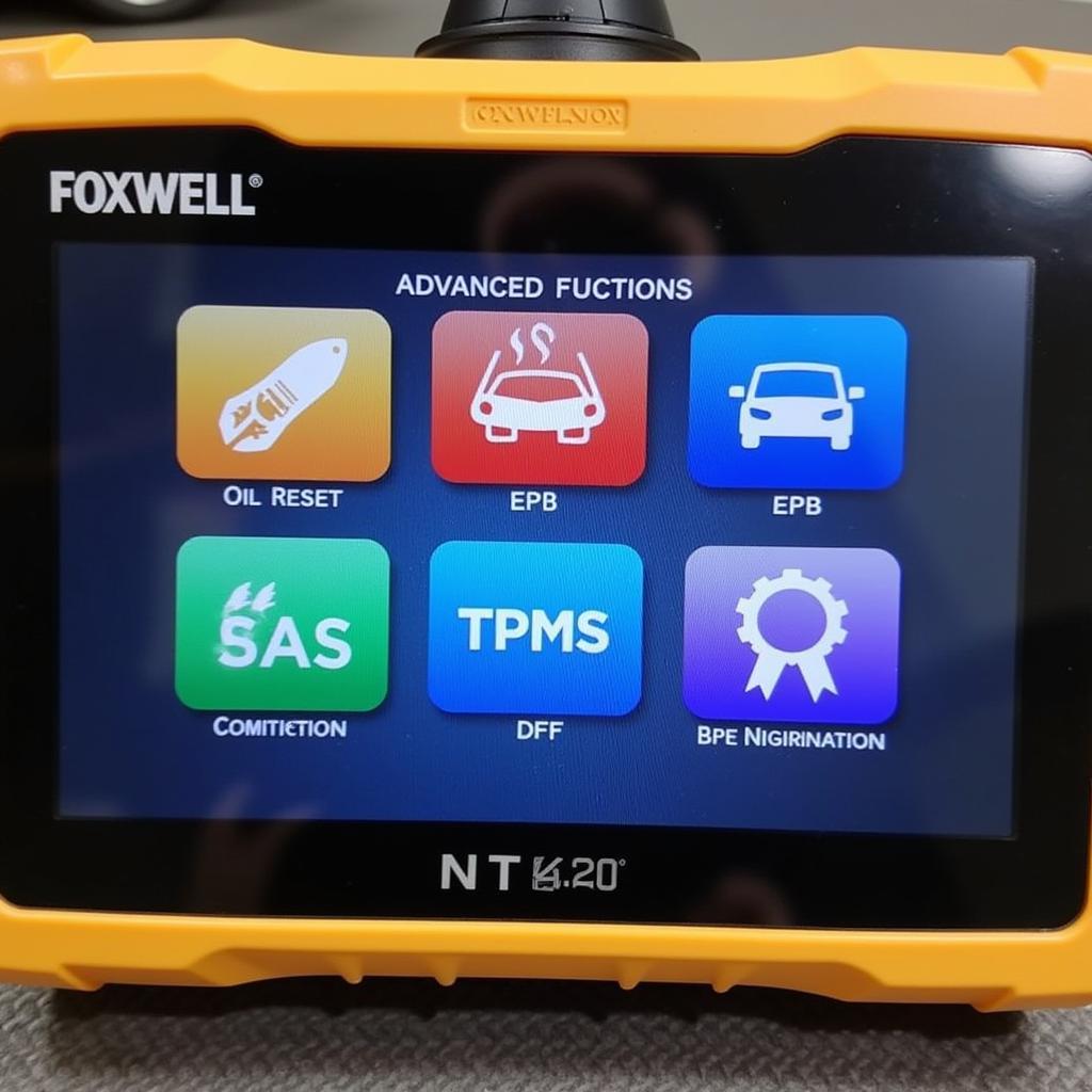 Foxwell NT64 Elite Advanced Functions