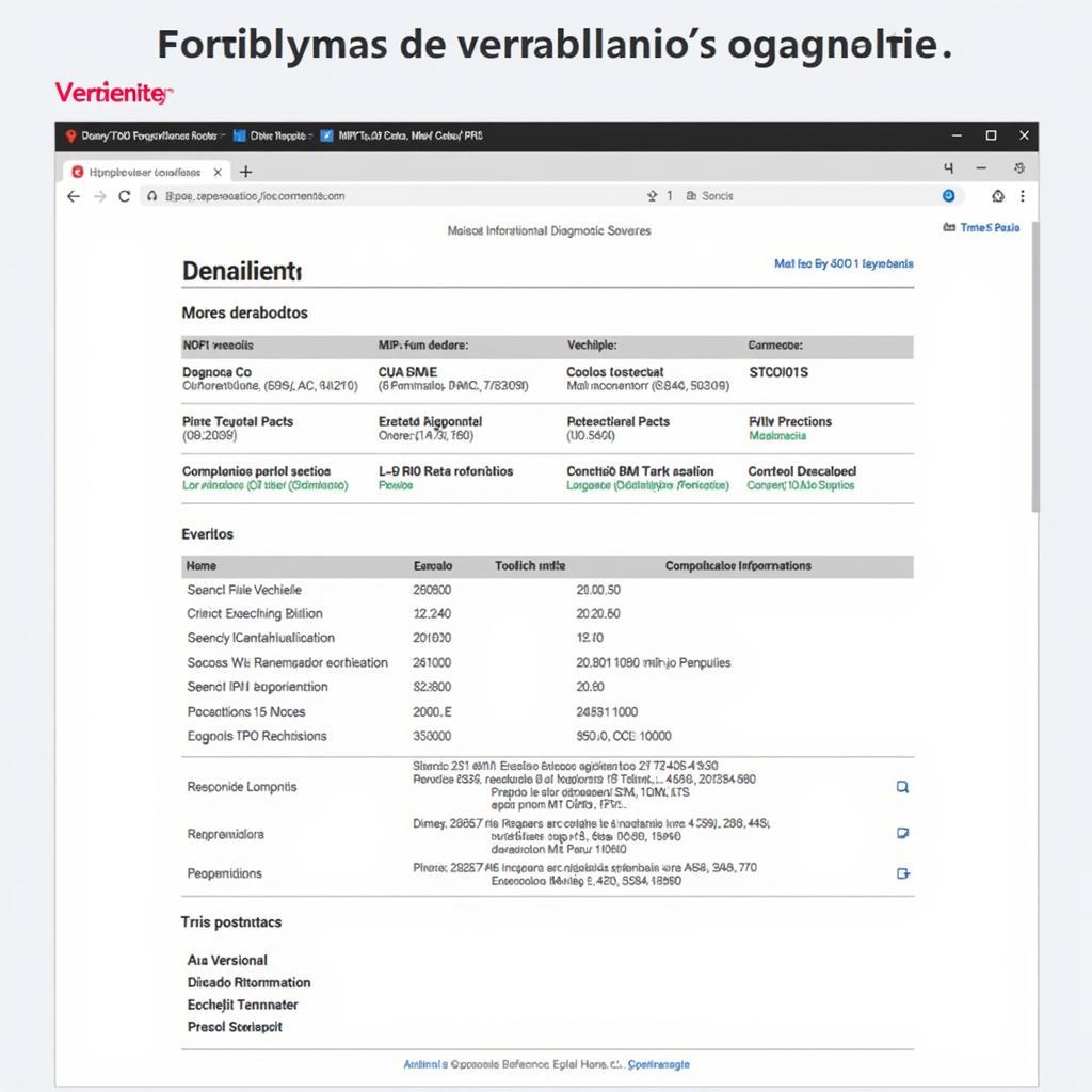 Foxwell NT644 Pro Diagnostic Report in Spanish