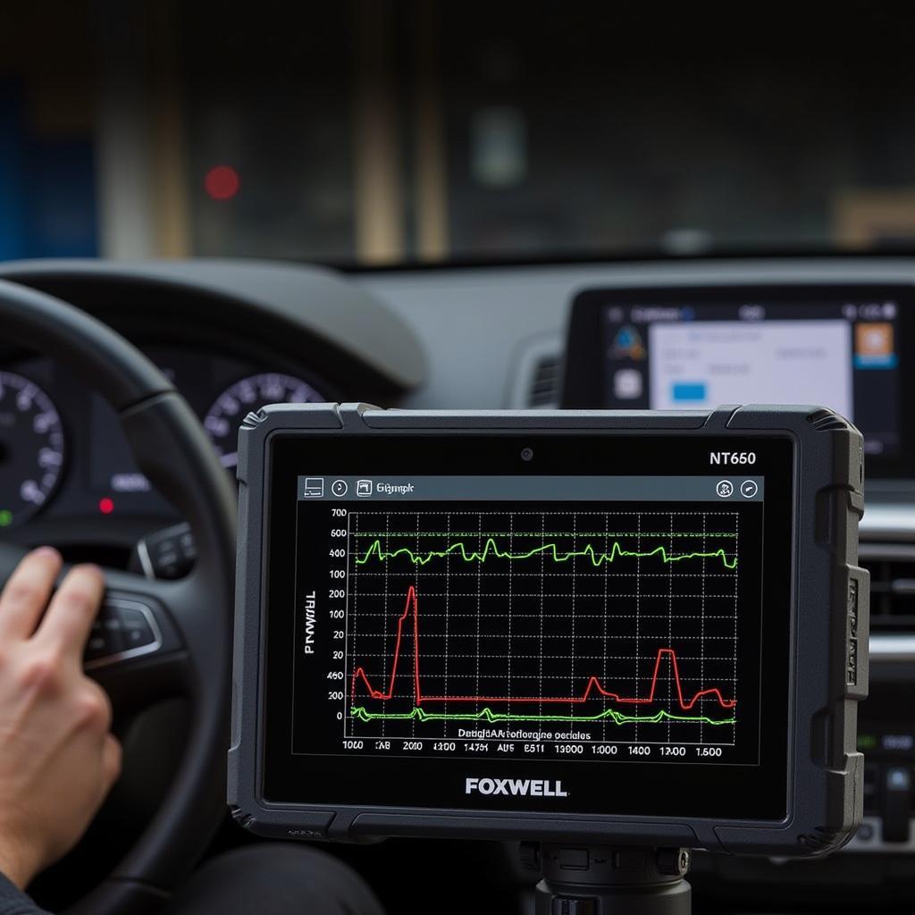 Foxwell NT650 Live Data