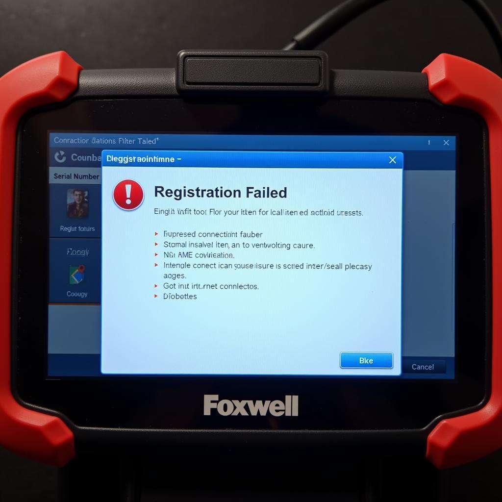 You are currently viewing Foxwell Can’t Register: Troubleshooting and Solutions