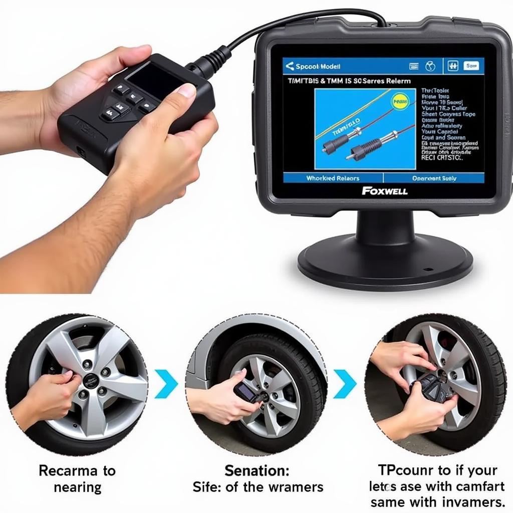 Foxwell SC Performing TPMS Relearn Procedure