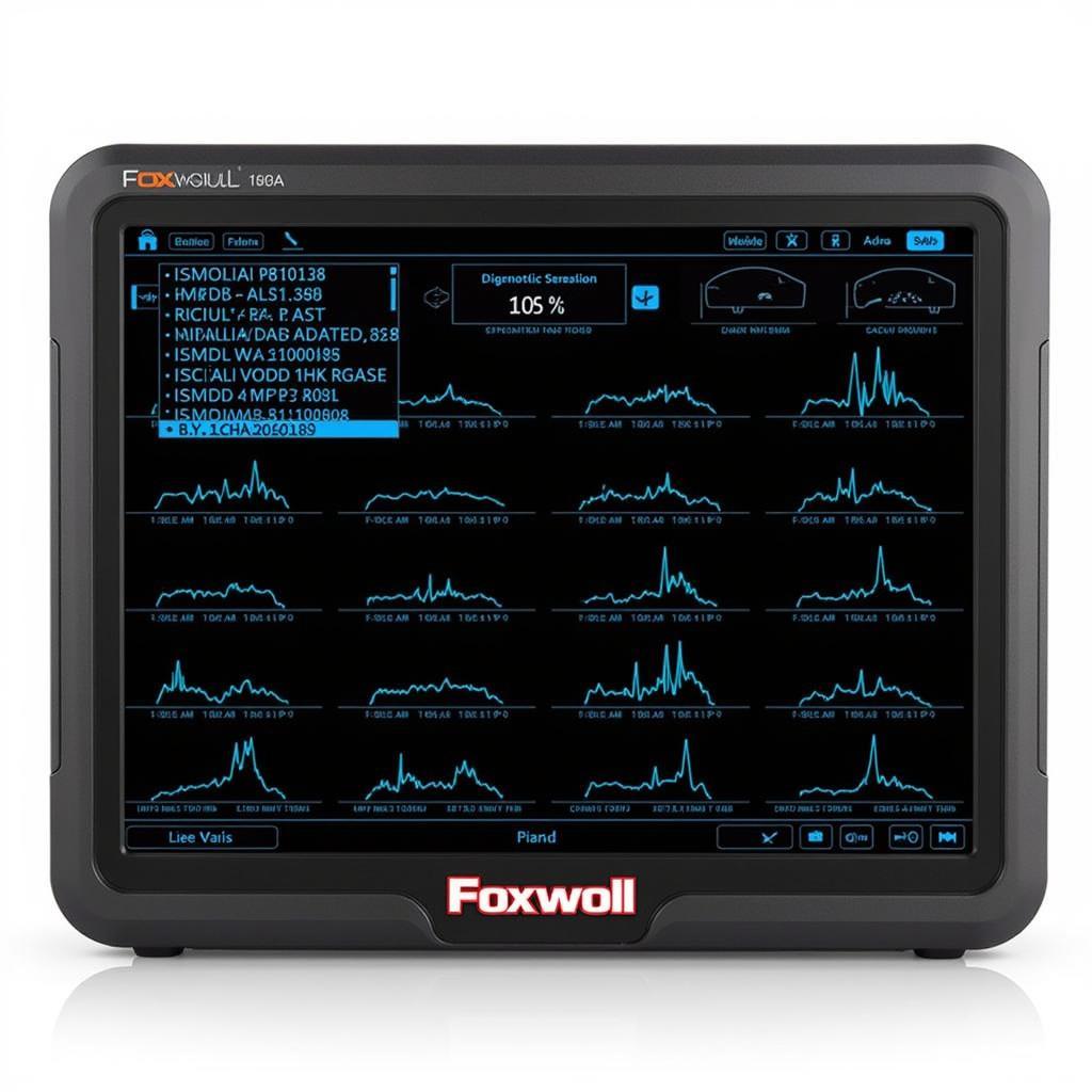 Foxwell Scanner Displaying Nissan Diagnostic Data