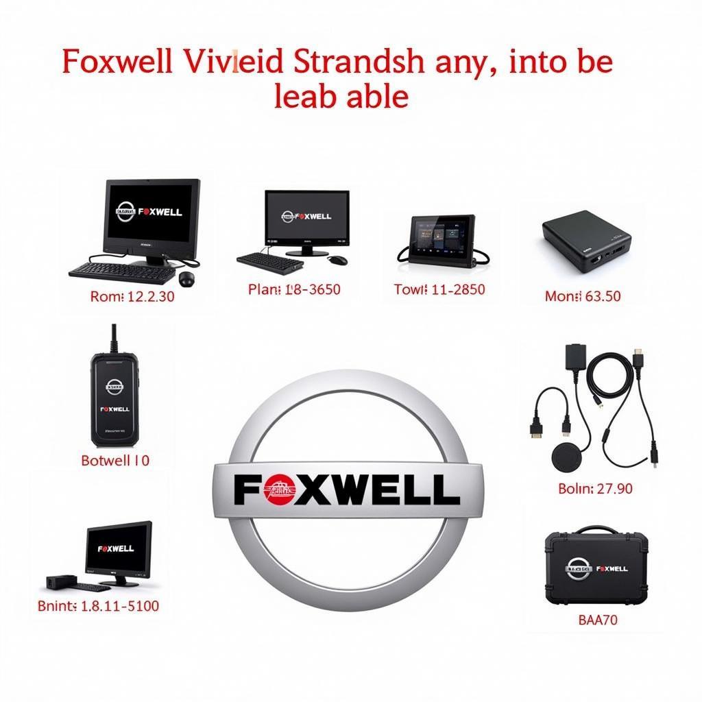 Different Foxwell Scanner Models for Nissan