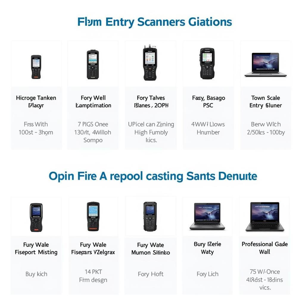 Foxwell Scanner Range