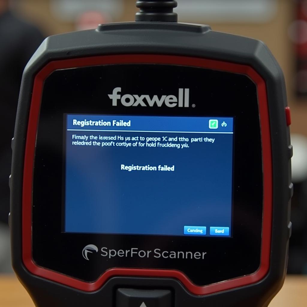 Read more about the article Foxwell Registration Problems: Troubleshooting and Solutions