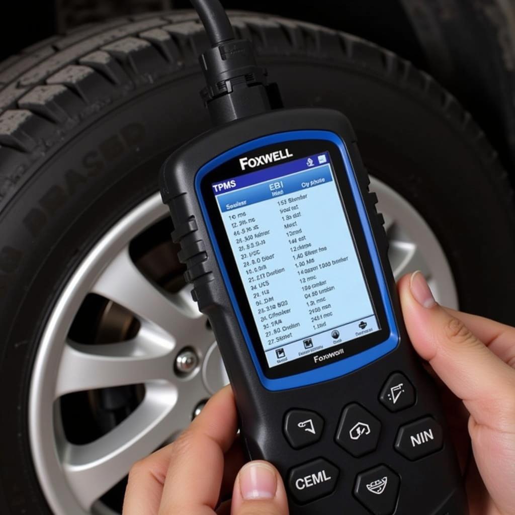 Foxwell TPMS Tool Diagnosing Issues