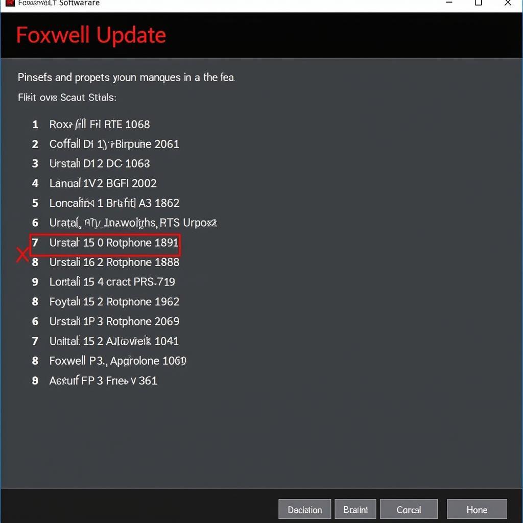 Read more about the article Foxwell Scan Tools Software Update: A Comprehensive Guide