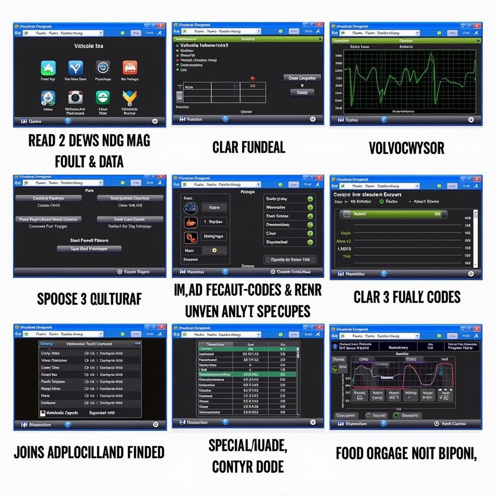 Foxwell Volvo Diagnostic Functions