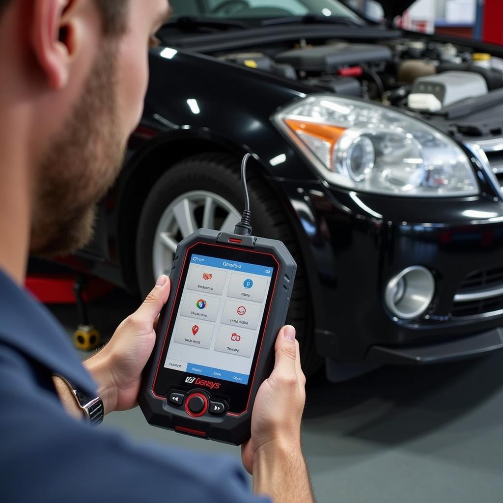 Read more about the article Mastering Automotive Diagnostics with the Genisys Touch Scan Tool 561301