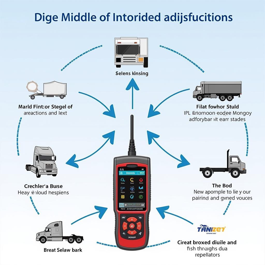 Heavy duty truck scan tool's additional capabilities