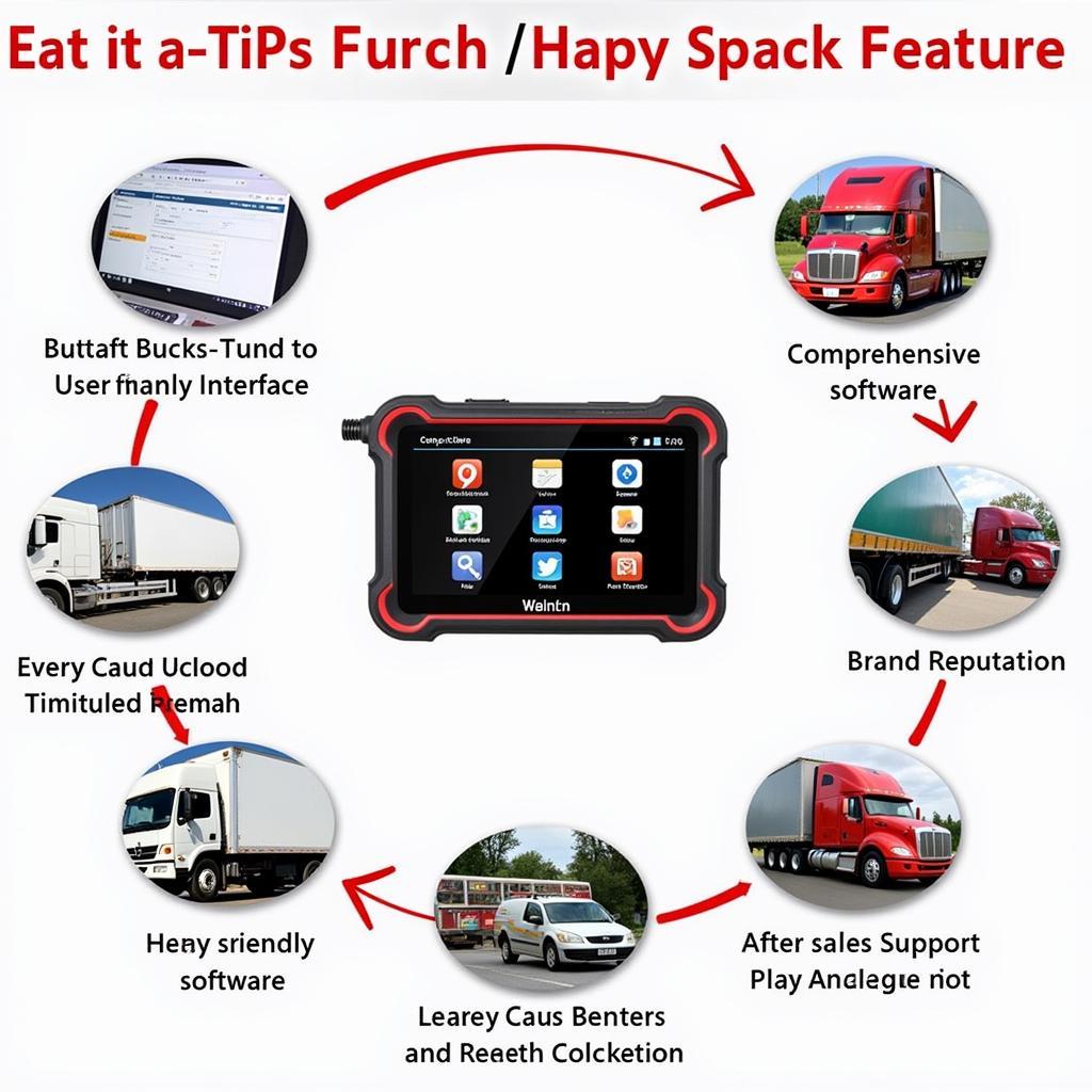 Key features of a heavy duty truck scan tool