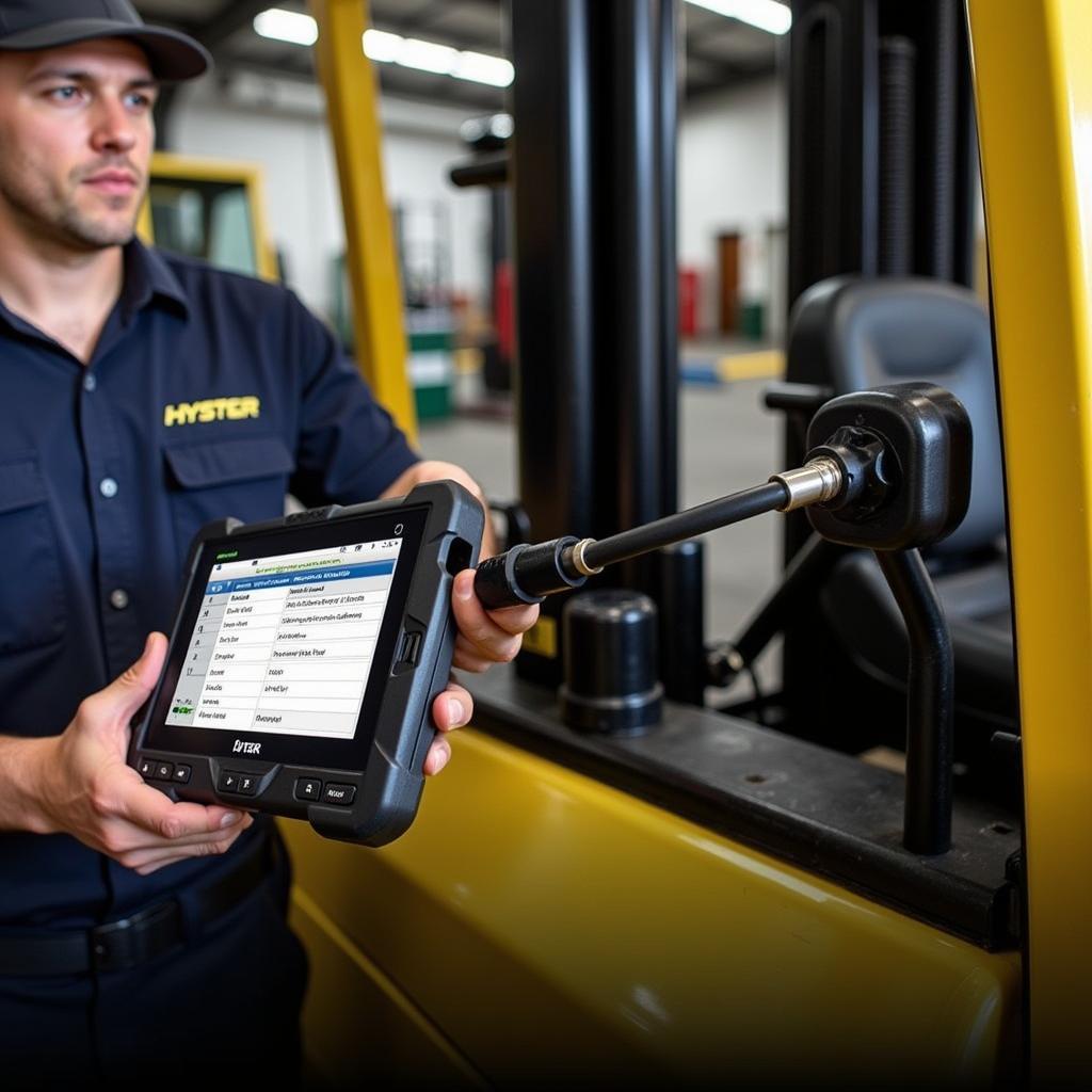 Read more about the article Mastering Diagnostics with the Hyster Scan Tool