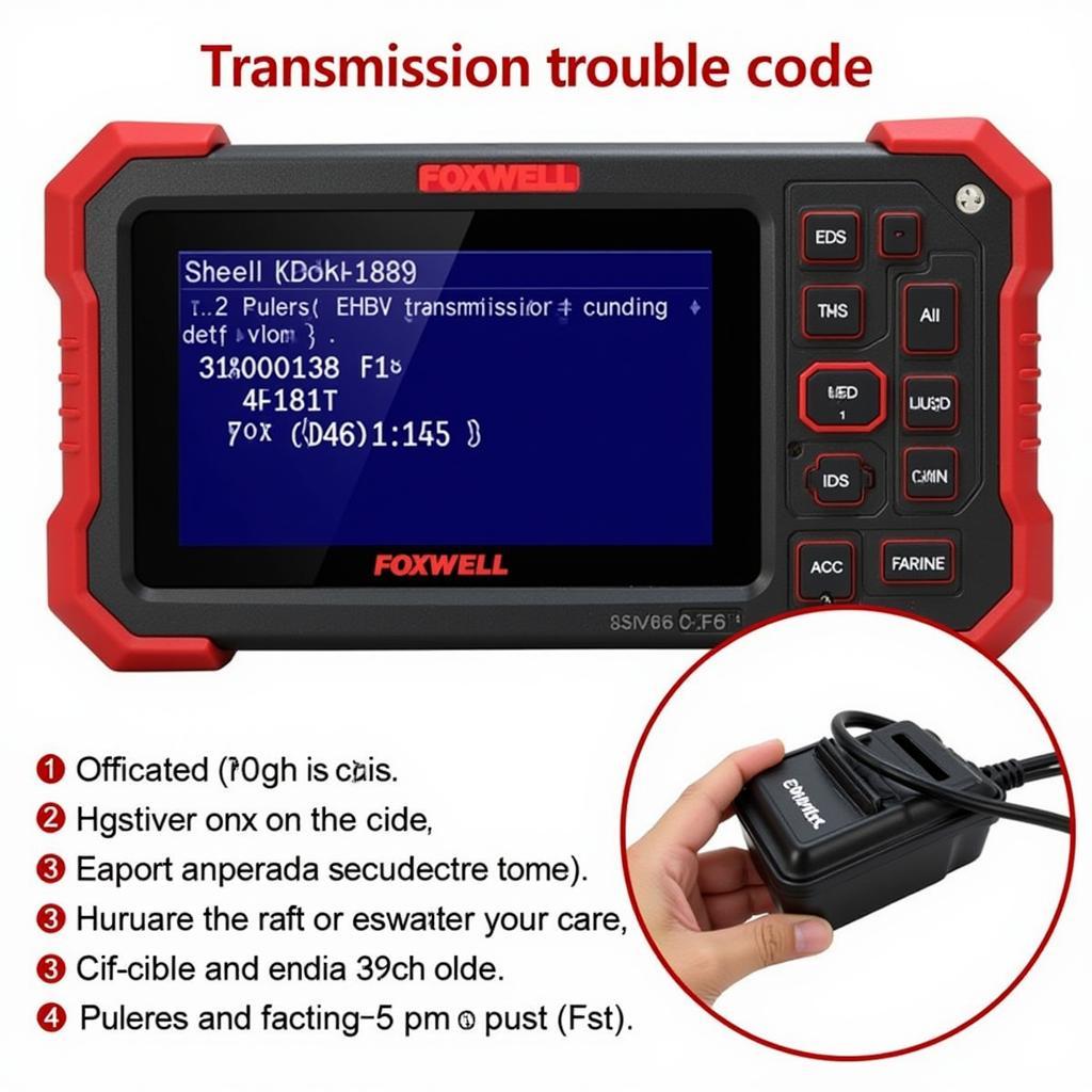 Interpreting Foxwell NT510 Transmission Codes