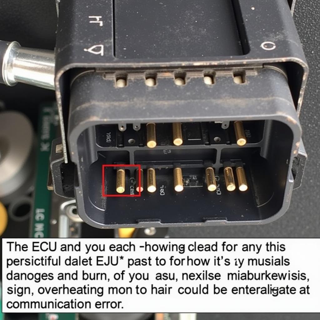 Inspecting the ECU for Code 7