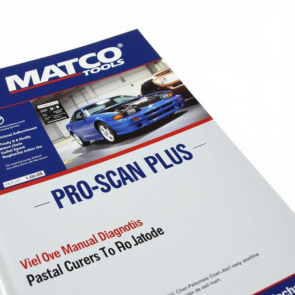 Read more about the article Troubleshooting Car Problems? The Matco Tools Pro-Scan Plus Codes Manual MD-1005: Your Key to Automotive Diagnostics