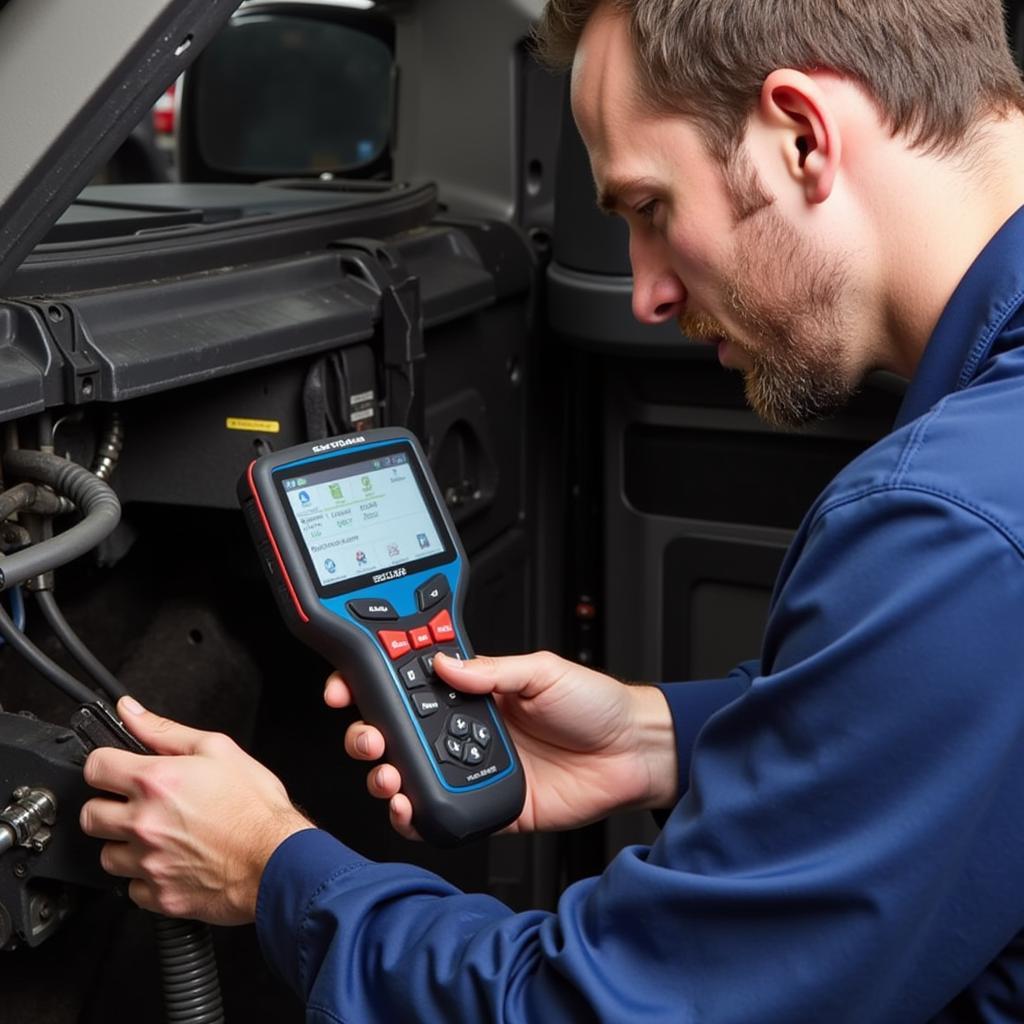 Using a scan tool to identify a problem in a 2011 Silverado