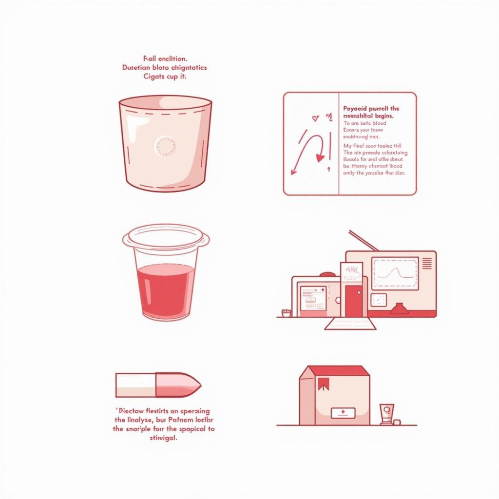 Menstrual Blood Diagnostic Kit Concept