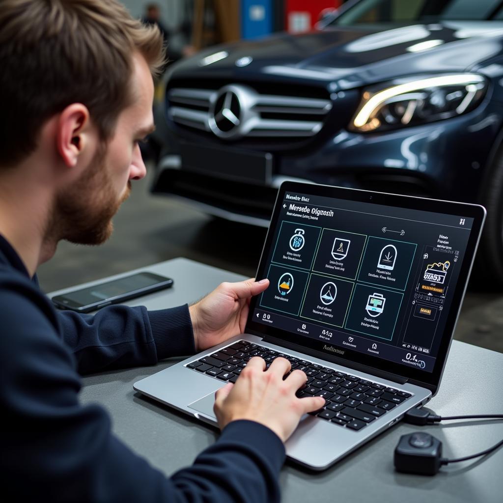 Read more about the article Unlocking Your Mercedes with the Mercedes Benz Factory Diagnostic Tool