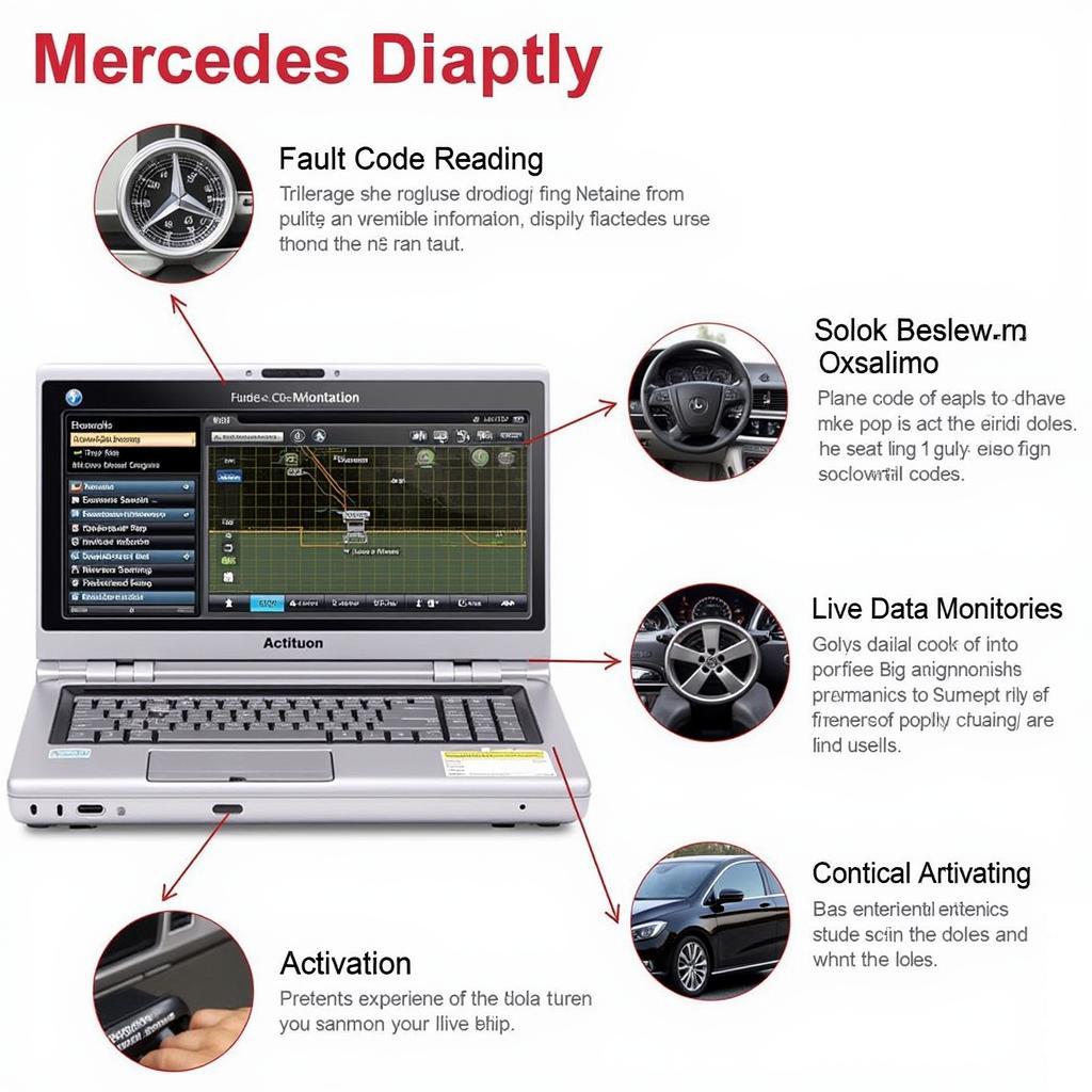 Mercedes Diagnostic Software Interface