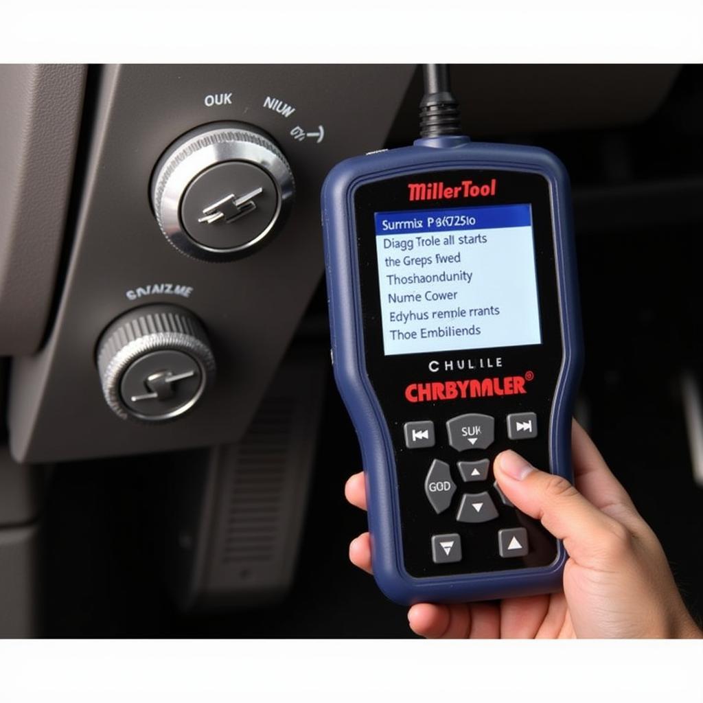 Read more about the article Mastering Chrysler Diagnostics with the Miller Tool C-4085