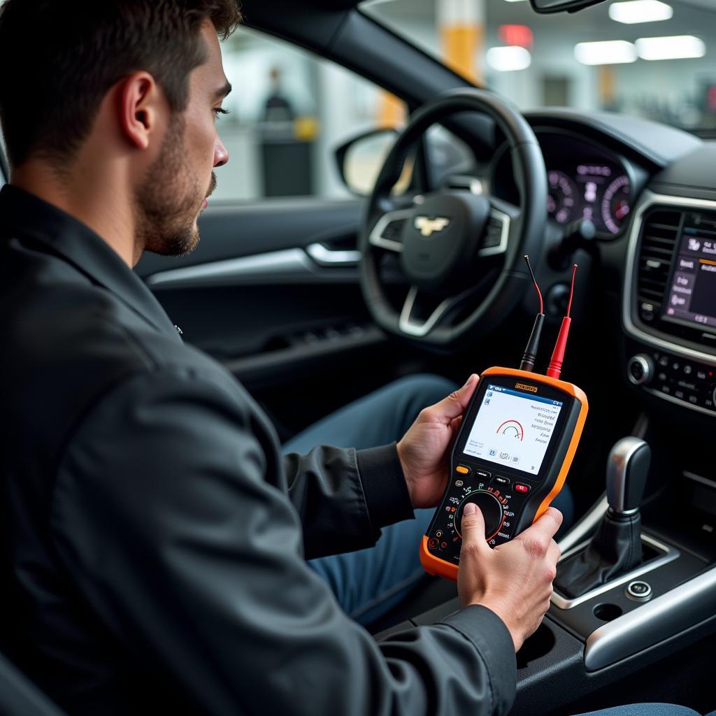 Modern Car Diagnostics with Radio Scanning