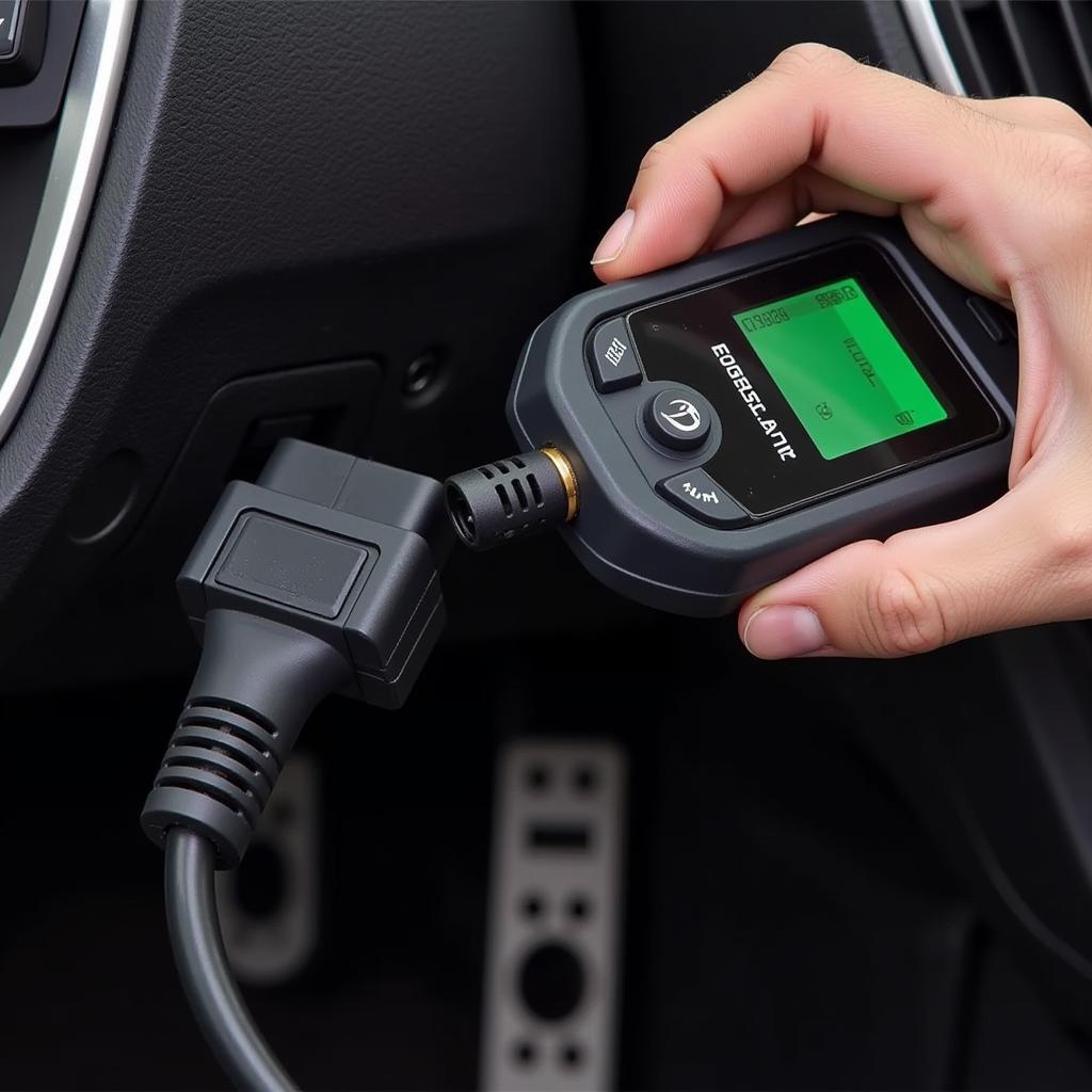 Connecting an Opel OBD Diagnostic Tool