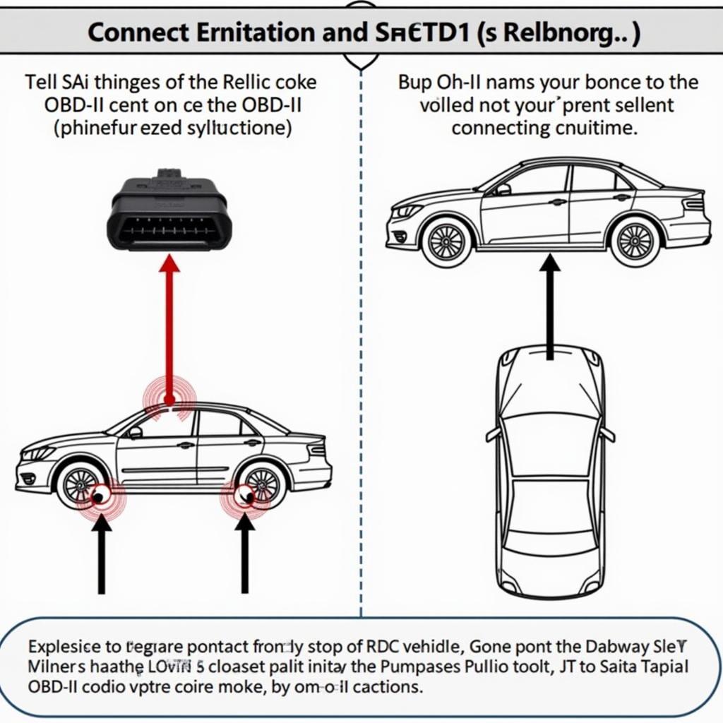 Connecting OTC 3210 to OBD2 Port