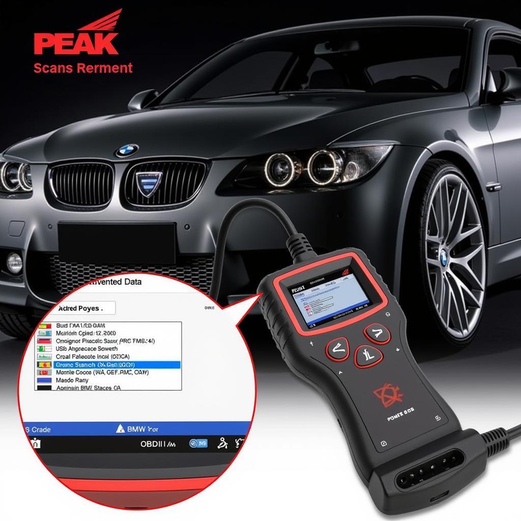 Read more about the article Unlocking BMW Secrets: A Deep Dive into the Peak BMW Scan Tool