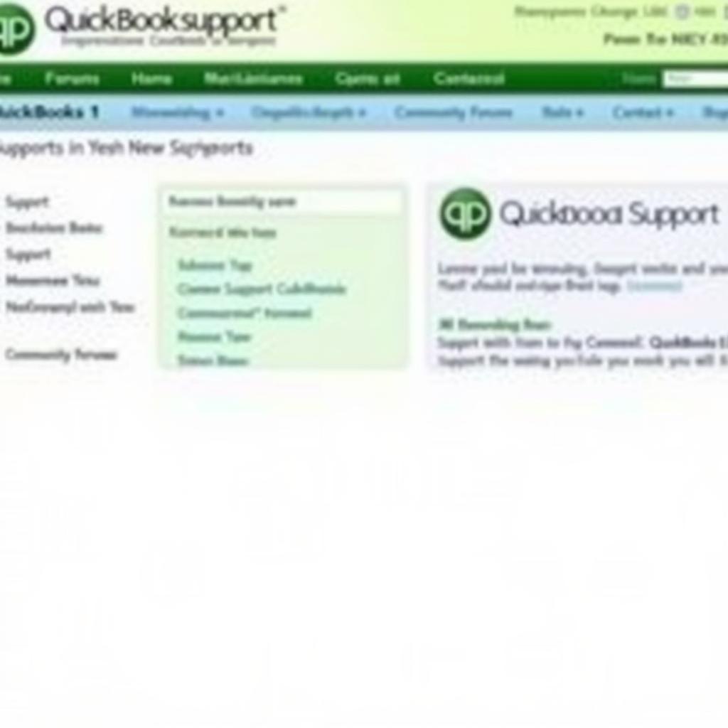 QuickBooks Support Website