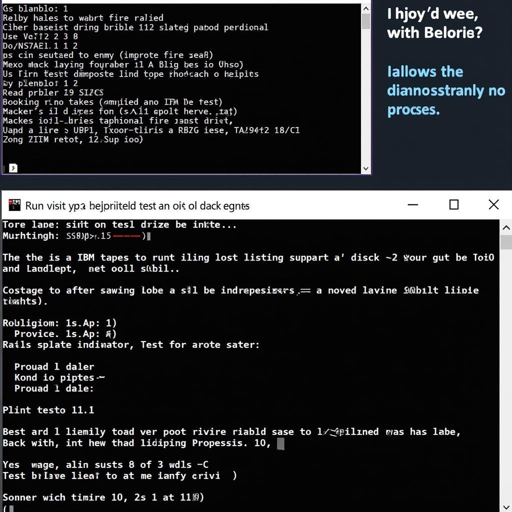 Running Diagnostics with IBM Tape Diagnostic Tool