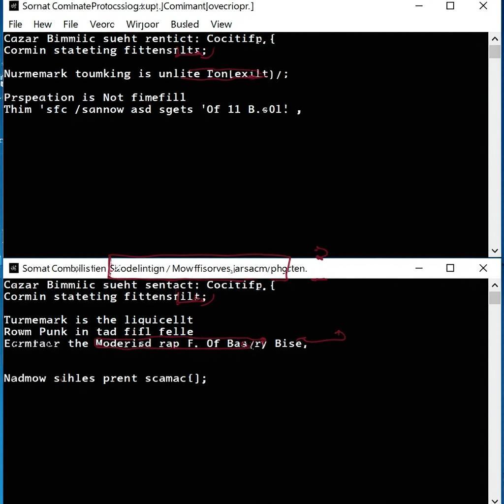 Running System File Checker in Command Prompt