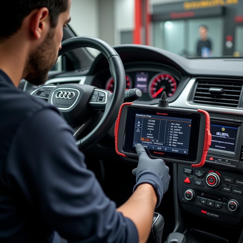 Read more about the article Mastering Audi Diagnostics with the Schwaben Scan Tool