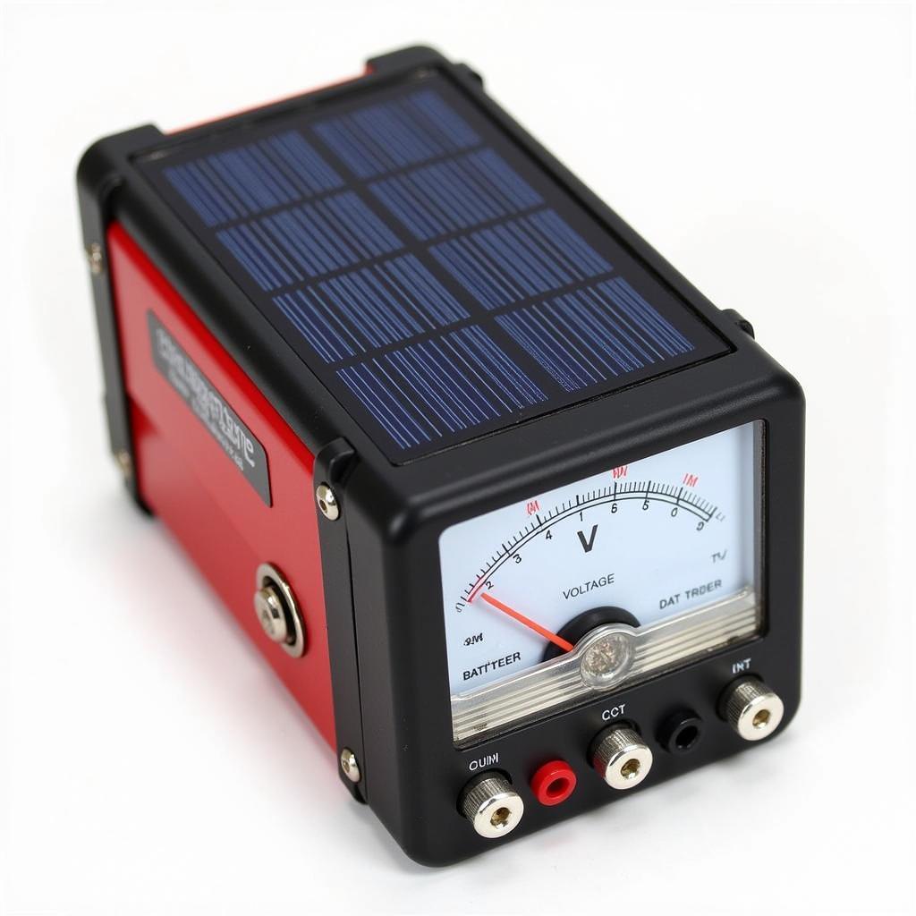 Solar Powered Battery Tester