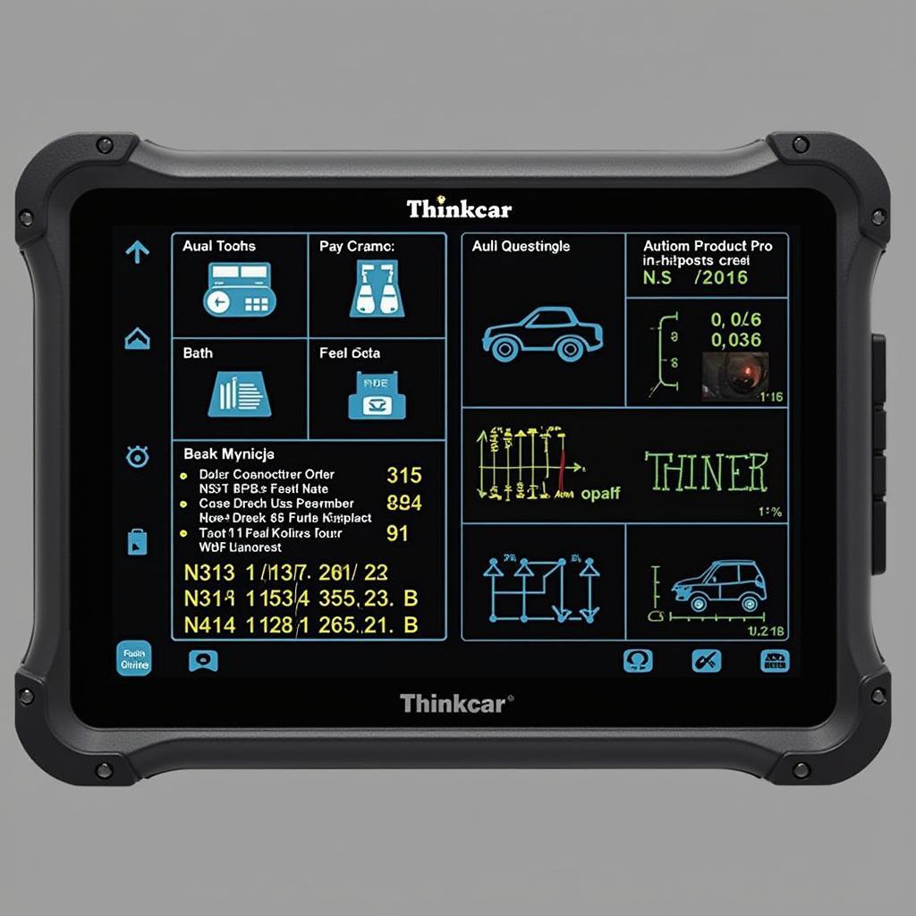 Thinkcar TKSCAN 609 Displaying Diagnostic Information