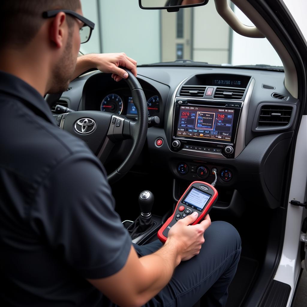 Read more about the article Mastering Toyota Diagnostic Tools: A Comprehensive Guide