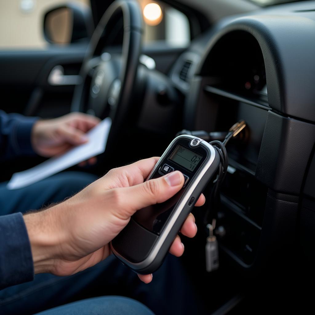 Troubleshooting Car Key Remote Problems with a Scanner