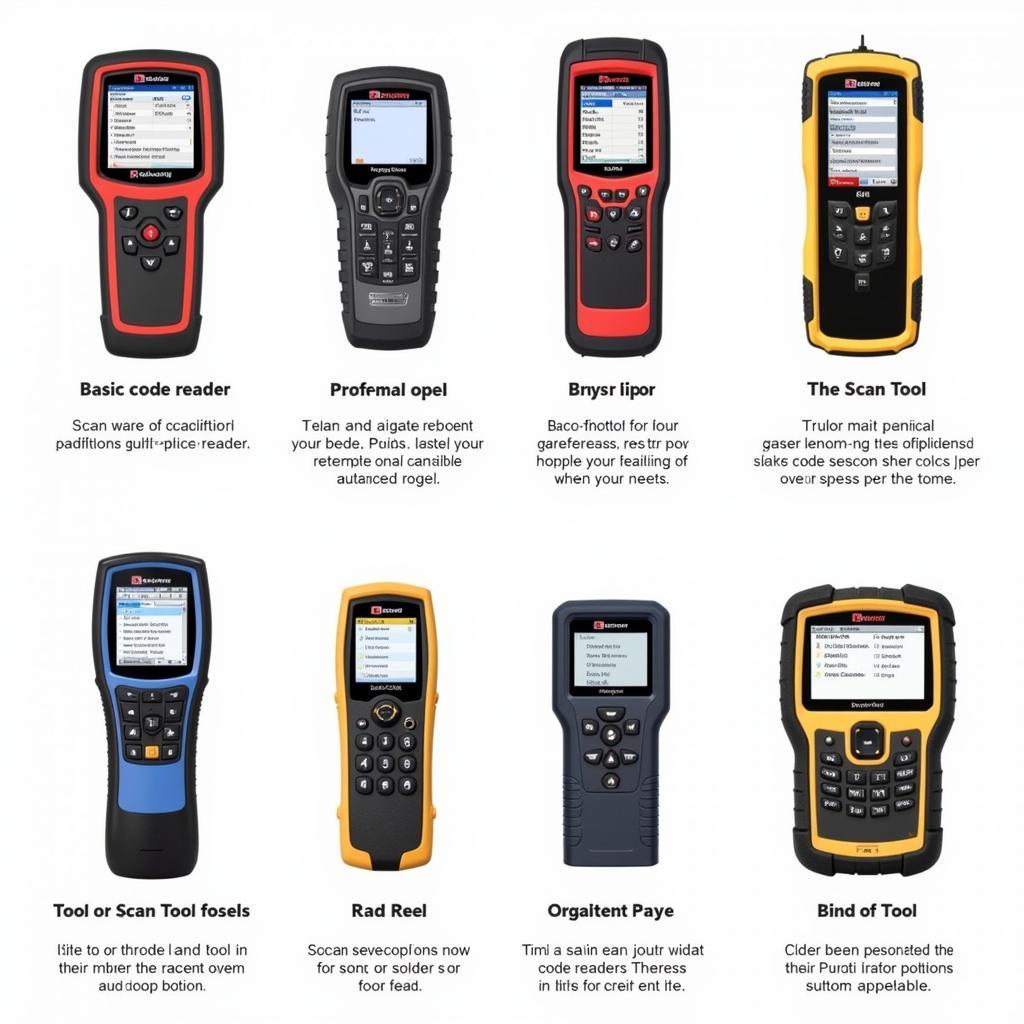 Different Types of Automotive Scan Tools