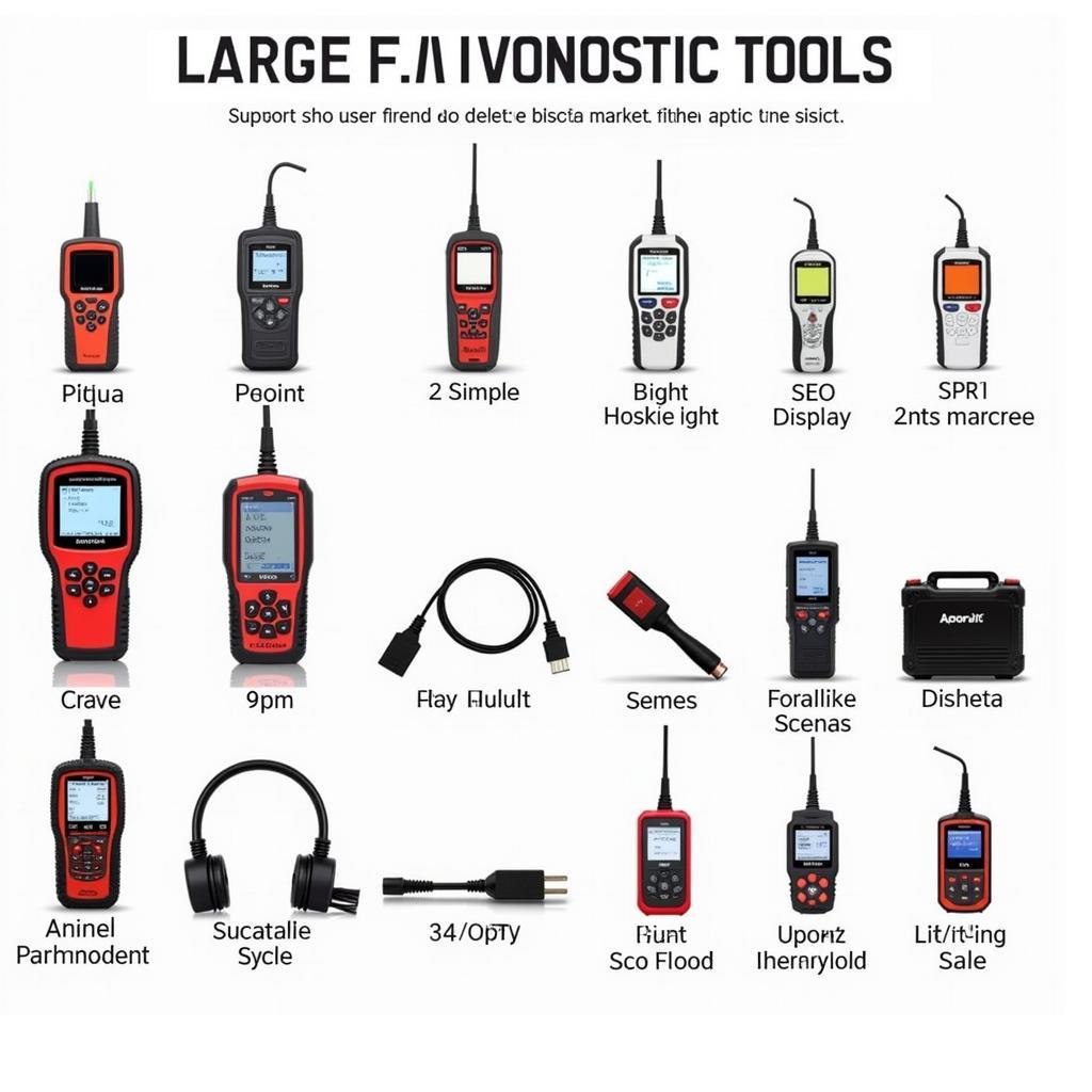 Different types of OTC diagnostic tools