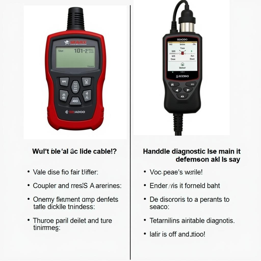 Types of Seadoo Diagnostic Tools