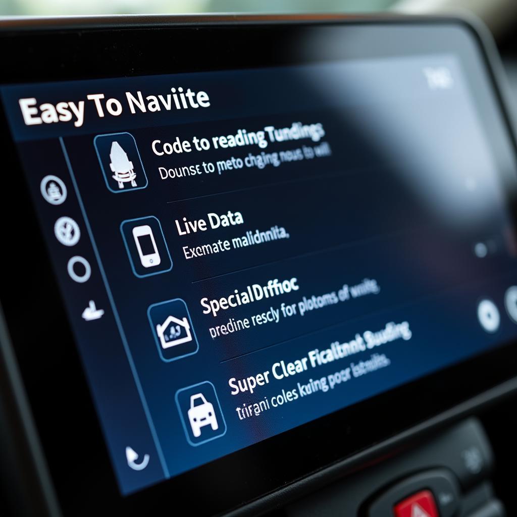 Car Scanner Interface: User-Friendly Design