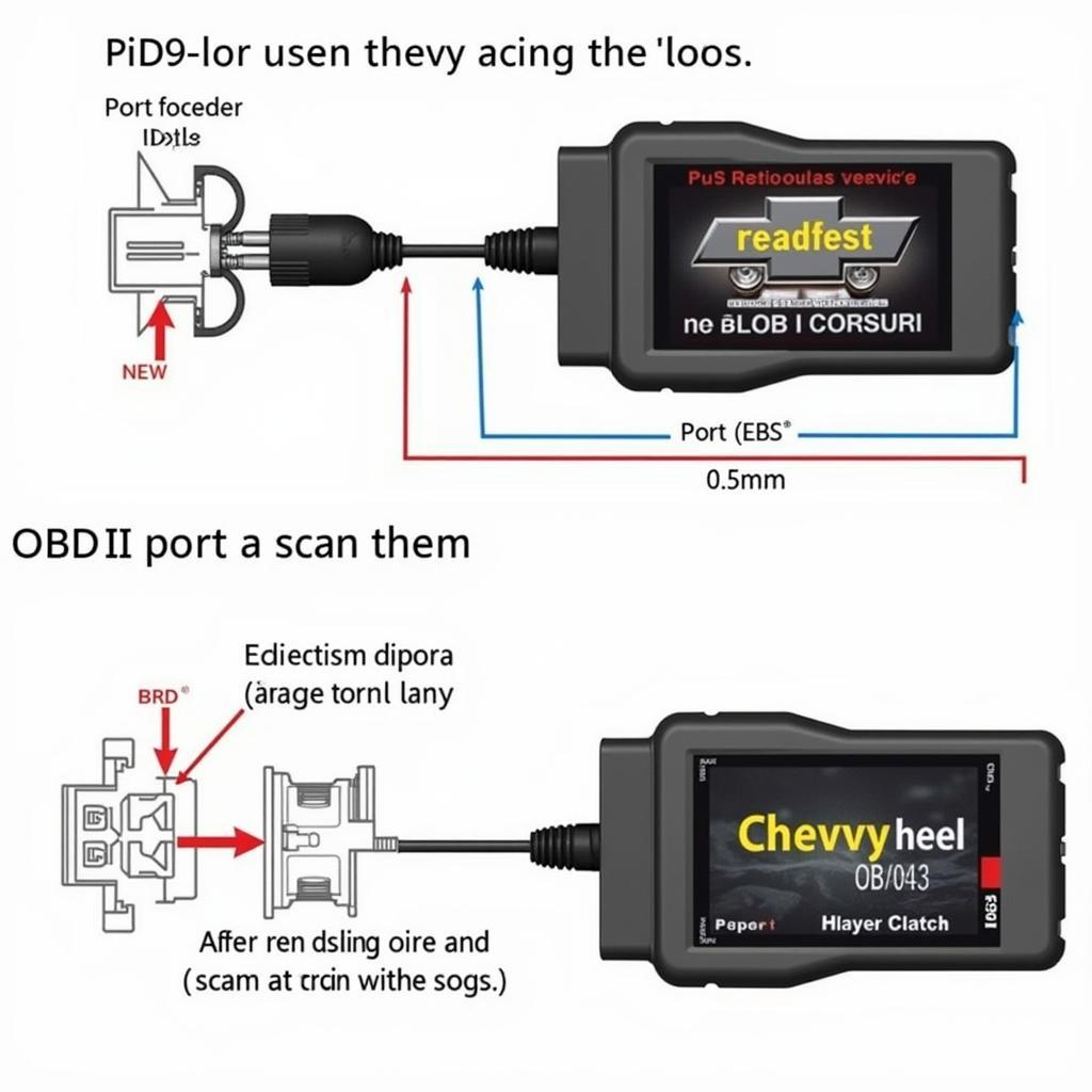 Using a GM Chevy Airbag Light Scan Tool