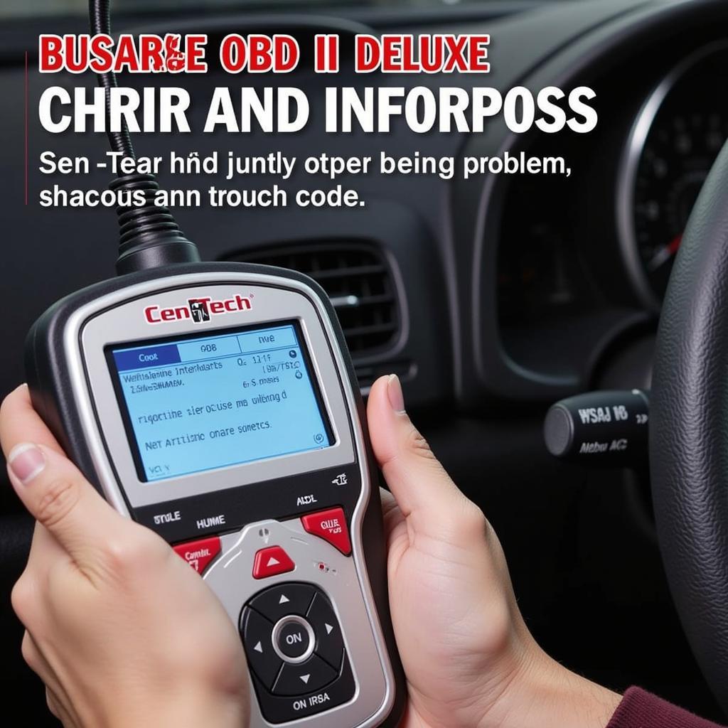 You are currently viewing Cen Tech OBD II & CAN Deluxe Scan Tool: The DIY Mechanic’s Best Friend