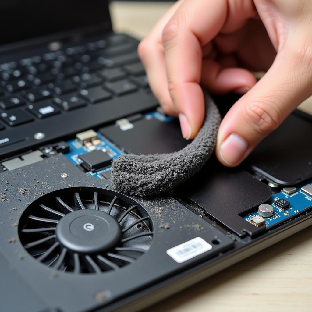 Cleaning a Vaio Laptop